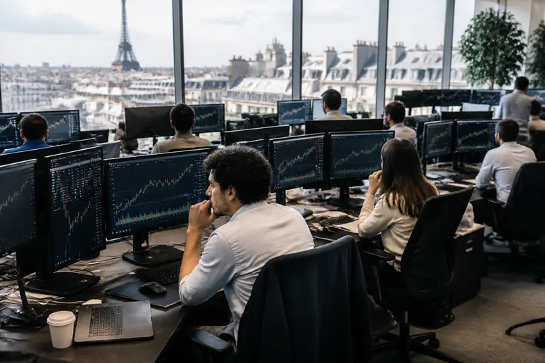 Des traders expérimentés analysent des graphiques pour acheter du Bitcoin, un processus clé pour tout débutant.